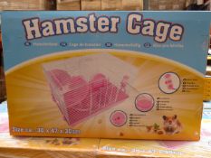 Pallet To Contain 100 X Brand New Hamster Cages. Rrp £19.99 Each, Giving This Lot A Total Rrp