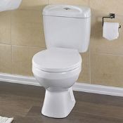 (C12) Pallet To Contain 6 X Brand New Melbourne Toilet Set'S Includes: Toilet Pan, Cistern & Seat.