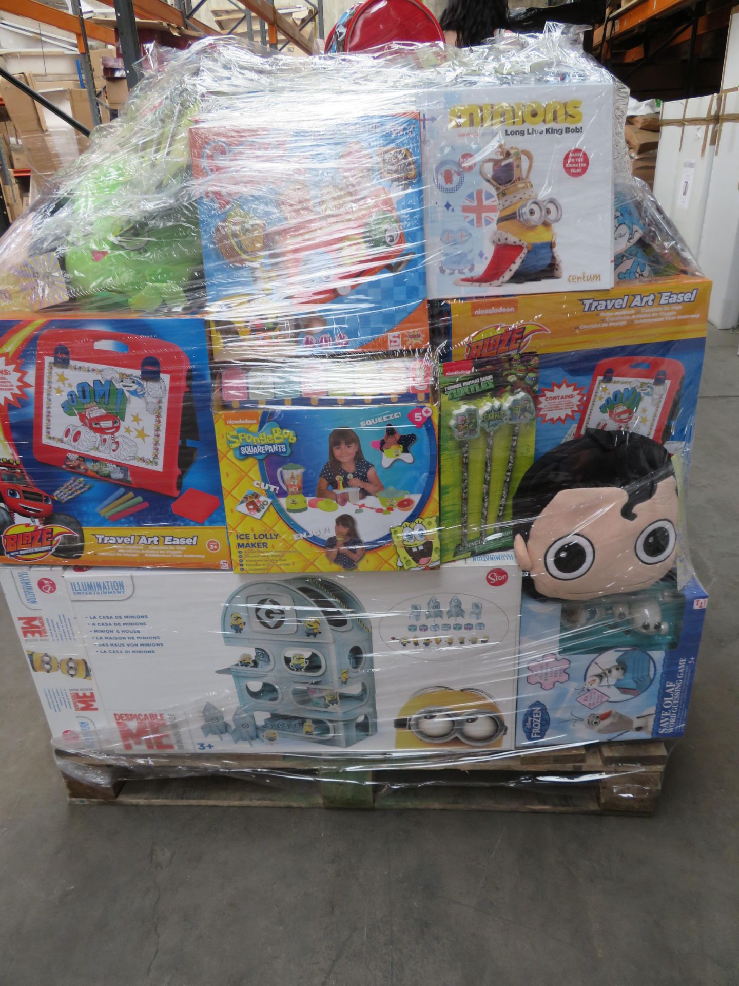 (Os7) Large Pallet To Contain 473 Items Of Various Brand New Items To Include: Blaze and The Monster