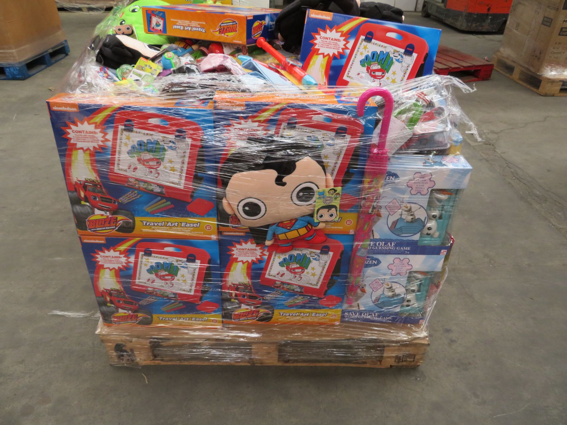 (OS16) Large Pallet To Contain 524 Items Of Various Brand New Items To Include: Blaze and The - Image 4 of 8