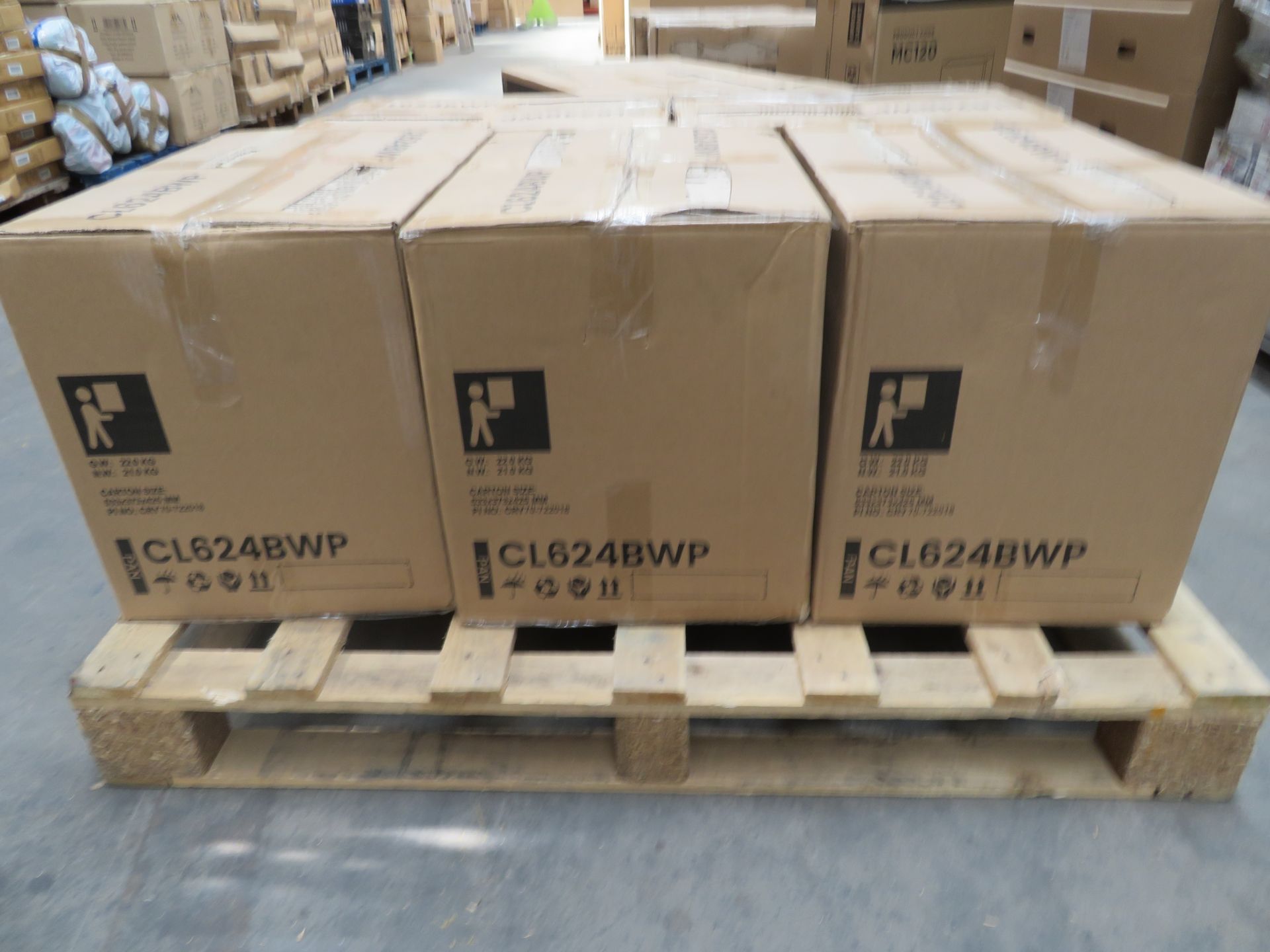 (C18) Pallet To Contain 5 X Brand New Sabrosa Ii Back To Wall Toilet Inc Soft Close Seat'S. Made - Image 5 of 6