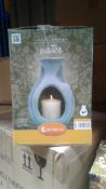 100pcs brand new sealed Gardeco WATER Design Candle Chimenea with candle -18cm rrp £19.99 each `