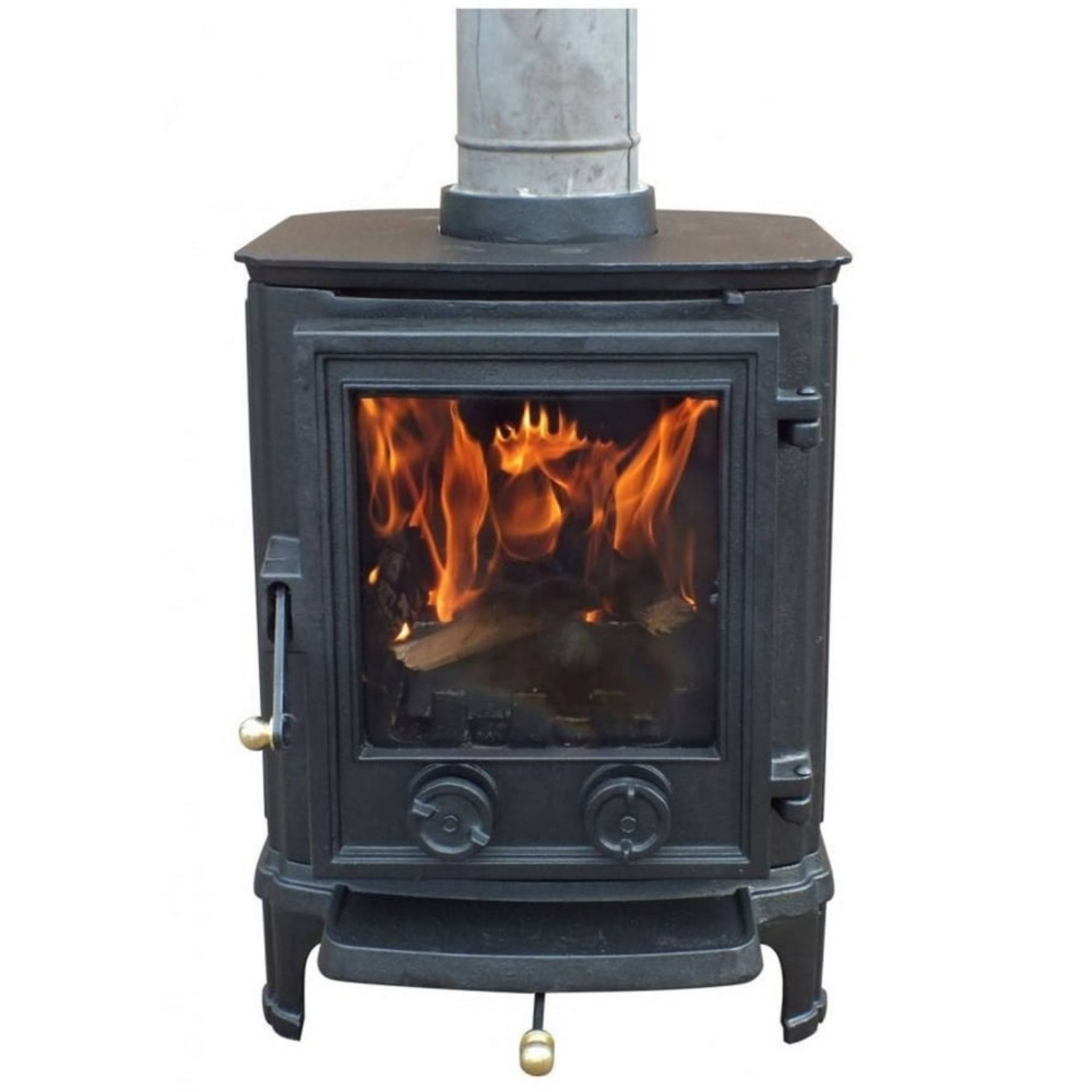 1. X pc Brand new Gardeco SEDGELEY - CAST IRON MULTI FUEL STOVE 8.36 kw rrp £499 - PREMIUM