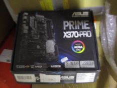 Motherboard boxed Asus Prime X370 Pro - untested unchecked