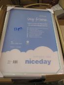 12 pcs brand new Nice Day poster holder snap fix frame units
