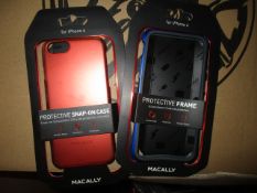 20pcs assorted premium Macally Iphone 6 bumper and covers as pictured