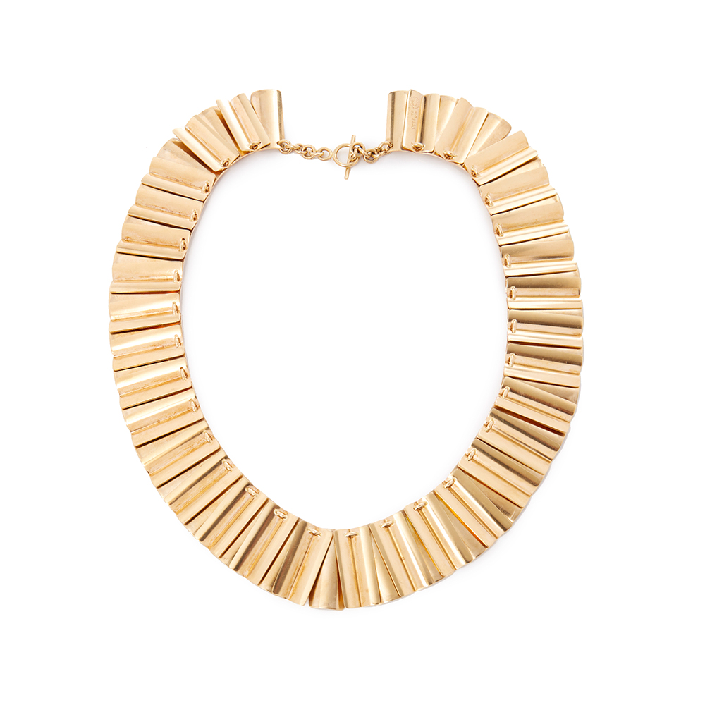 Georg Jensen 18k Yellow Gold Vintage Necklace - Image 5 of 6