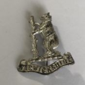 Original Vintage WW2 Warwickshire Yeomanry Sweetheart Badge Brooch
