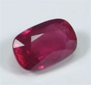 GIA Certified 1.09 ct. Untreated Ruby - BURMA