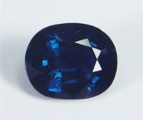 GIA - 2.02 ct. Untreated Dark Blue Sapphire - SRI LANKA