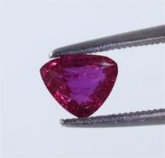 IGI Certified 1.04 ct. Untreated Ruby - MOZAMBIQUE