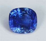 GIA Certified 3.03 ct. Untreated Blue Sapphire - BURMA