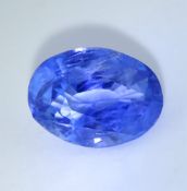 IGI Cert. 2.85 ct. Violet Blue Sapphire - MADAGASCAR