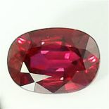 IGI certified 1.03 ct. Ruby - MOZAMBIQUE