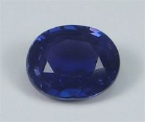 GIA Certified 1.07 ct. Untreated Blue Sapphire - MADAGASCAR