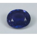 GIA Certified 1.07 ct. Untreated Blue Sapphire - MADAGASCAR