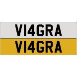 VI4GRA Registration Plate