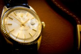 1966 Rolex Day-Date Presidential Ref: 1803 18k Yellow Gold Sunburst Spanish Dial