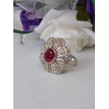 Ruby and Diamond Ring