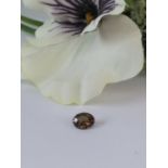 A 0.90 Cts natural Colour Change Garnet - UnHeated - Oval cut - Colour change garnet