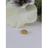 1.18 Cts Natural Sapphire - Unheated - Oval cut - transparent. perfect for bespoke jewellery.