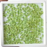 IGLI Certified - A Stunning 101 Cts 222 Pieces Natural Untreated Peridot Gemstones - Oval Cut