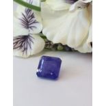 AGI Certified - A Stunning 20.72 Cts Natural Tanzanite - clarity I1 - Transparent