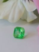 AGI Certified Quartz Gemstone - 6.35 Cts - Square Emerald Cut