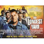 Original 2005 Cinema Poster Quad The Longest Yard - Adam Sandler