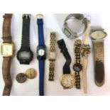 Group of 10 watches - spares or repairs