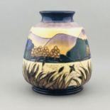 Debbie Hancock for MOORCROFT - Spirit of the Lakes Limited Edition Vase - Signed