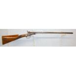 C1867 .32 Rim Fire Break Action Rook Rifle By E.C. Green, Cheltenham.