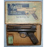Boxed, 1945 To 1958 'The Webley Mark 1', .177 Calibre Air Pistol