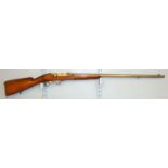 VERY RARE, Mid 1800's .59" Bore, Norwegian/ Belgian Military Kammerlader Breech Loading Rifle