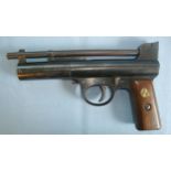 RARE, 1920's Webley Mark 1, .177 Calibre Air Pistol.