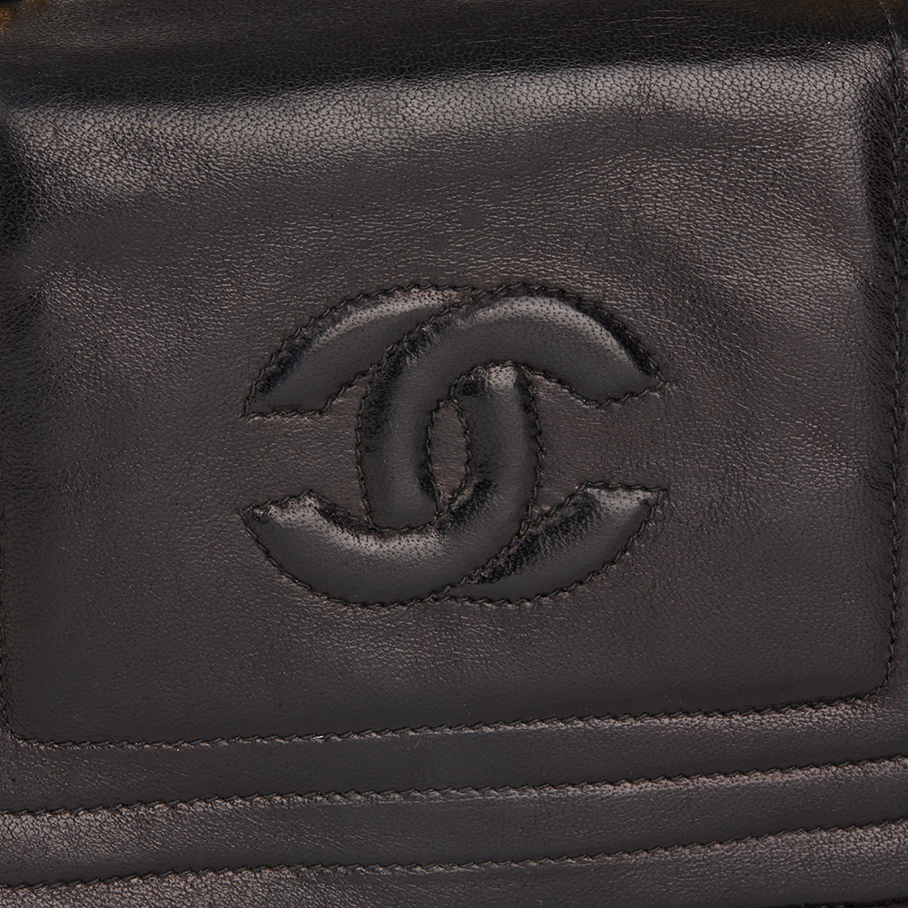 Black Lambskin Vintage Timeless Mini Flap Bag - Image 6 of 9