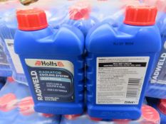 (OS61) PALLET TO CONTAIN 240 x Holts Radweld Radiator Cooling System Leak Repair 250ML. RRP £6 each,