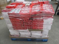 (OS52) LARGE PALLET FULL OF ASDA CHRISTMAS CRACKER PACKS. INCLUDES: 8 MUSICAL WHISTLE CRACKERS, 12