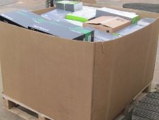 Pallet of office Stationary goods.