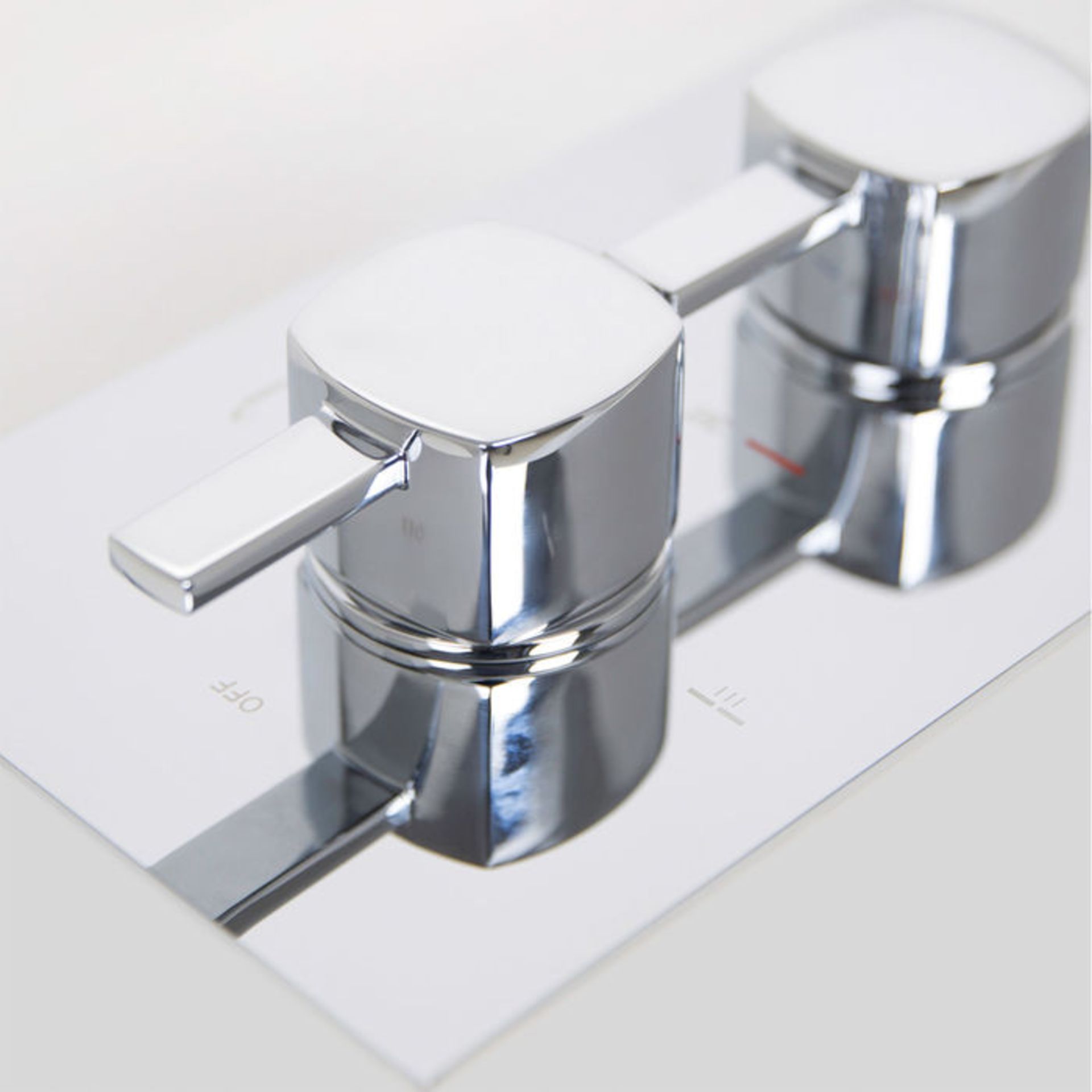 (ZZ149) Square Two Way Concealed Mixer Valve. - Image 2 of 2