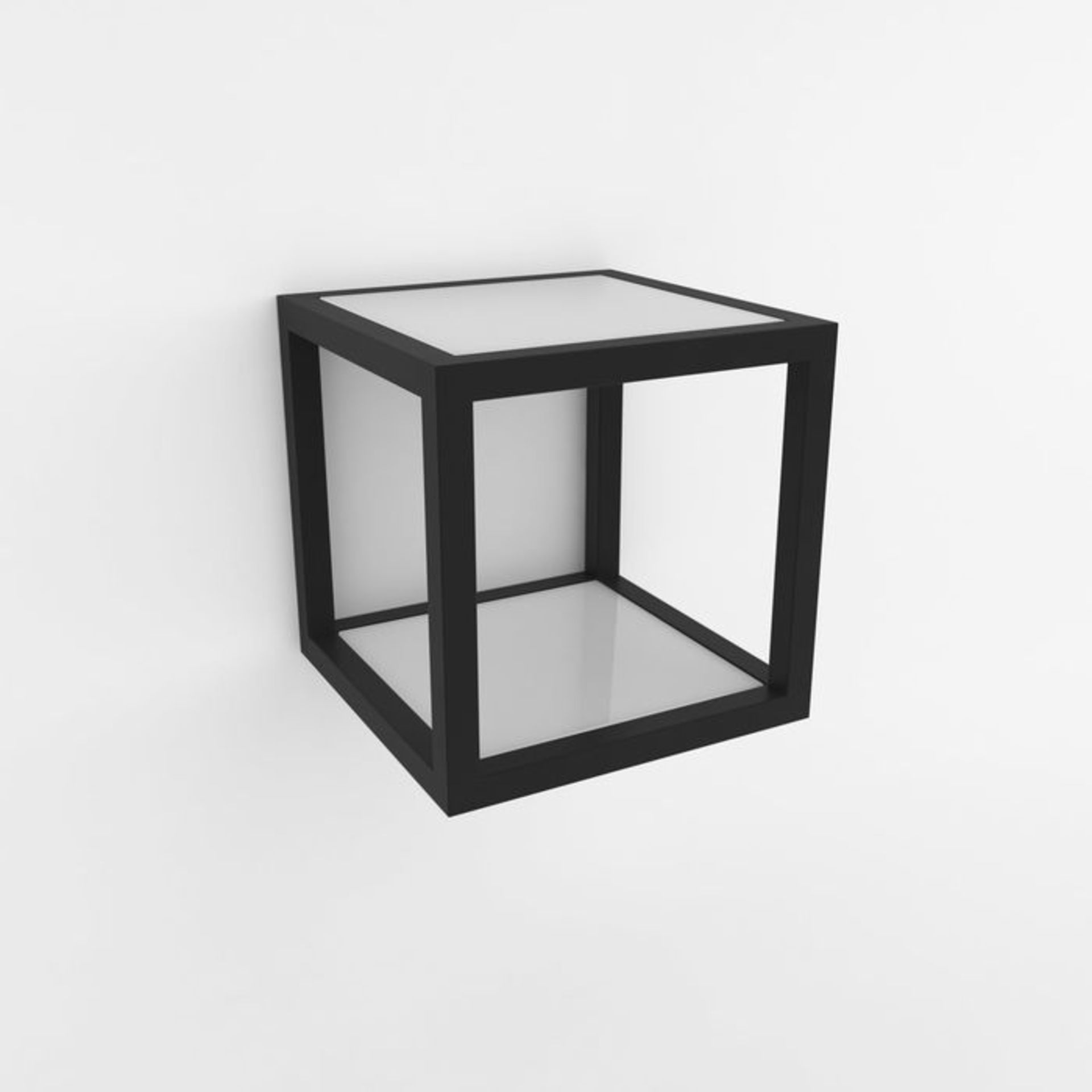 (GR25) Iker Wall Cube RRP £99.99 Make a stylish design statement on your wall Finished in a - Image 3 of 3