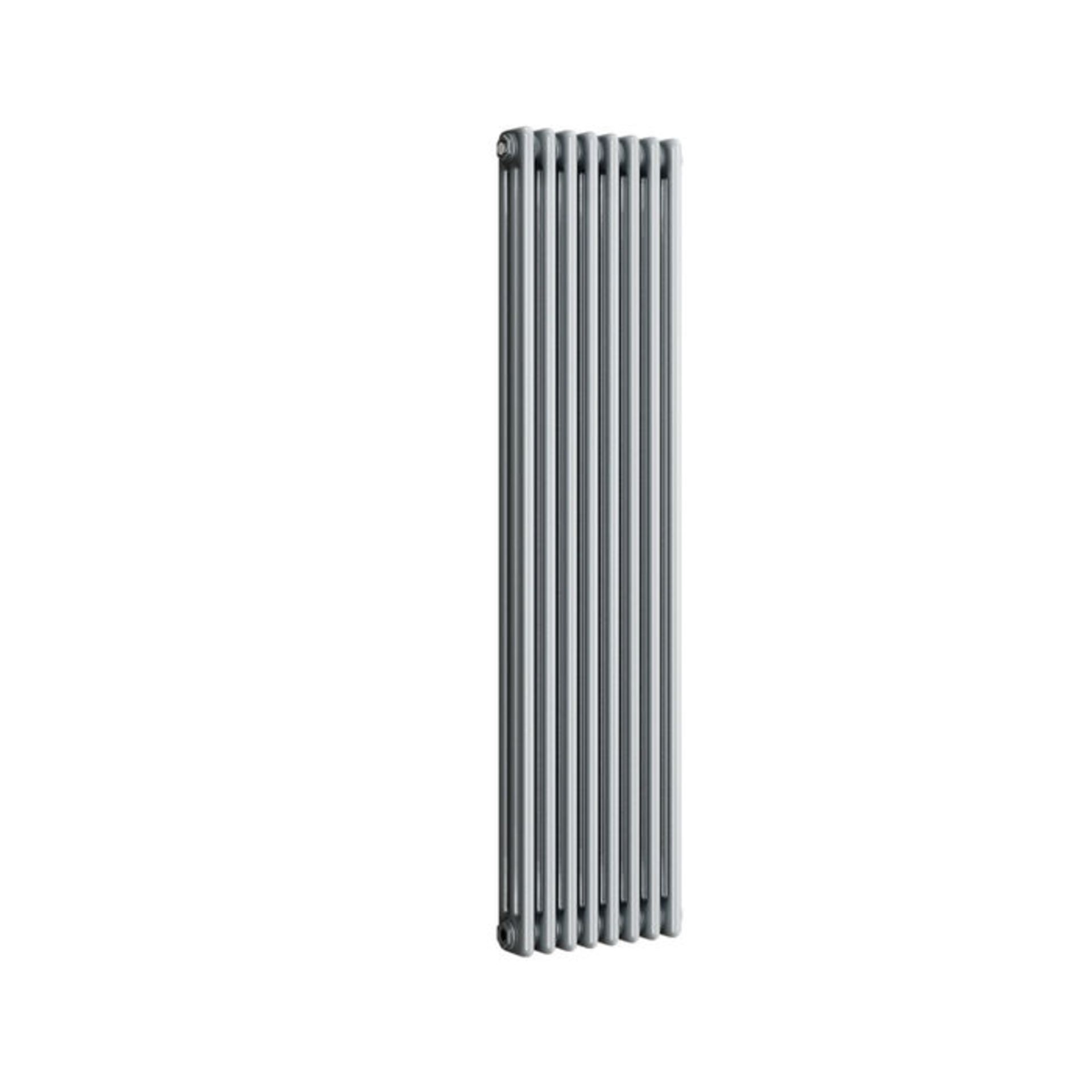 (PO36) 1500x380mm Earl Grey Triple Panel Vertical Colosseum Traditional Radiator. RRP £289.99.Made - Image 4 of 4