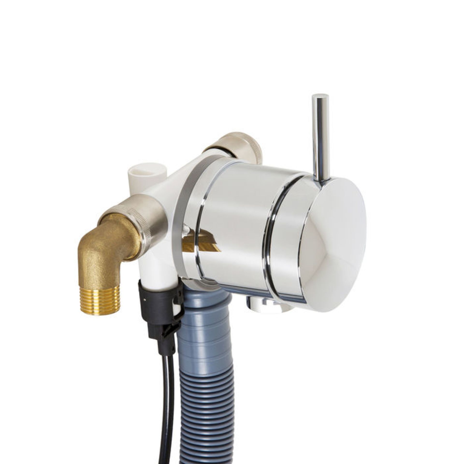 (PA34) Bath Filler Waste Overflow Kit - Pop-Up Made with zinc with solid brass components Standard - Image 3 of 4