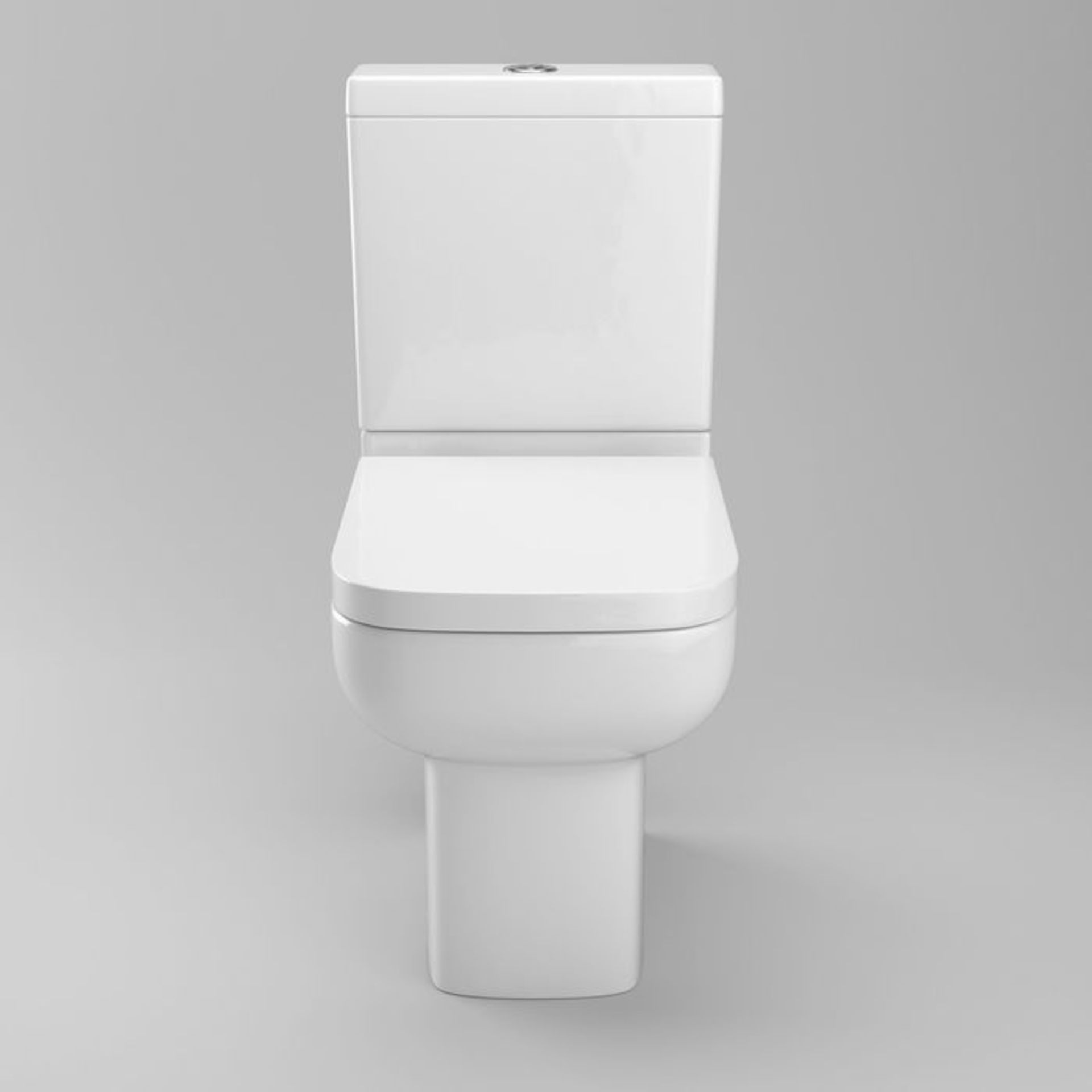 (PA64) Short Projection Close Coupled Toilet & Cistern inc Soft Close Seat. We love this because the - Image 4 of 4