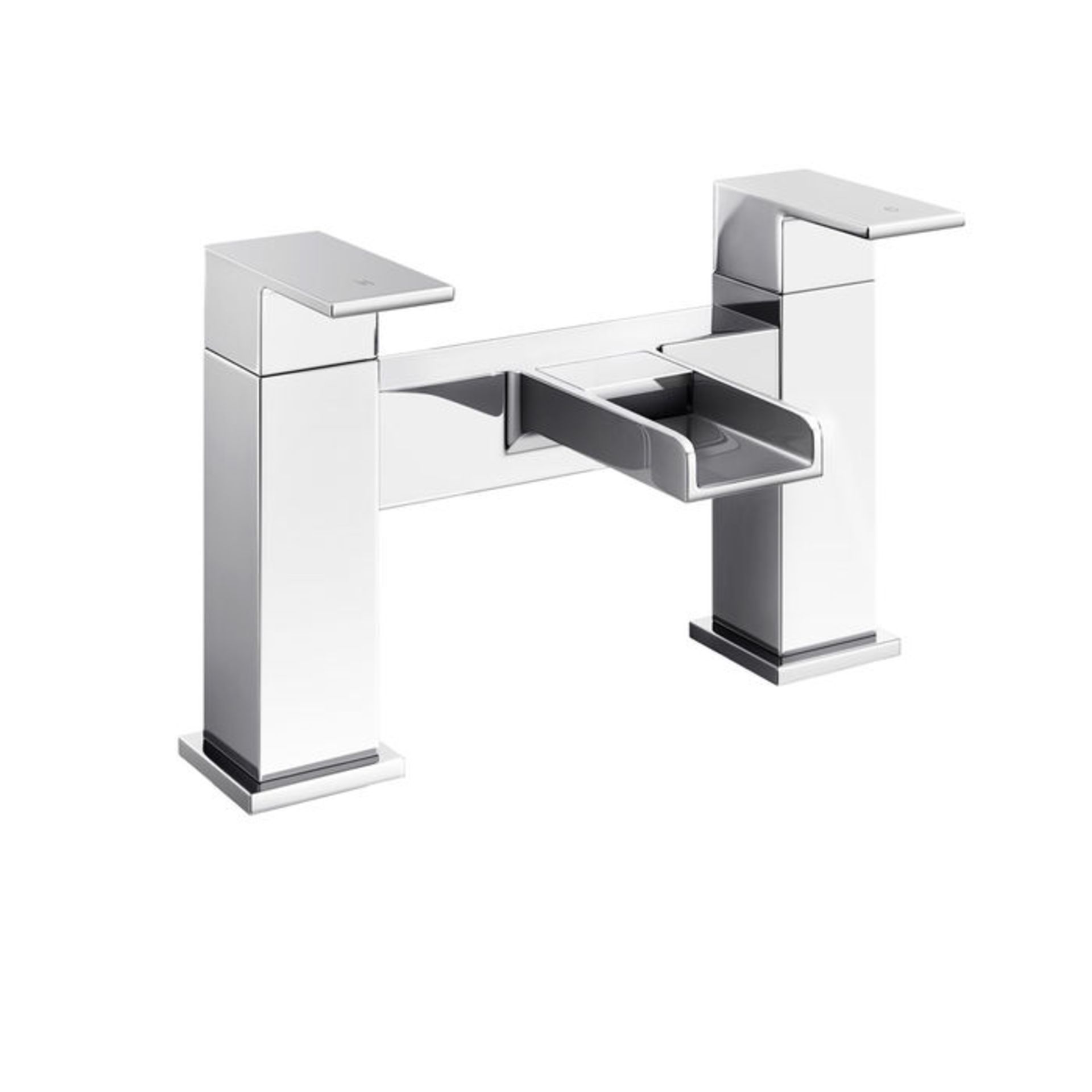 (PA26) Niagra II Waterfall Bath Mixer Taps. Chrome Plated Solid Brass 1/4 turn solid brass valve - Image 2 of 3