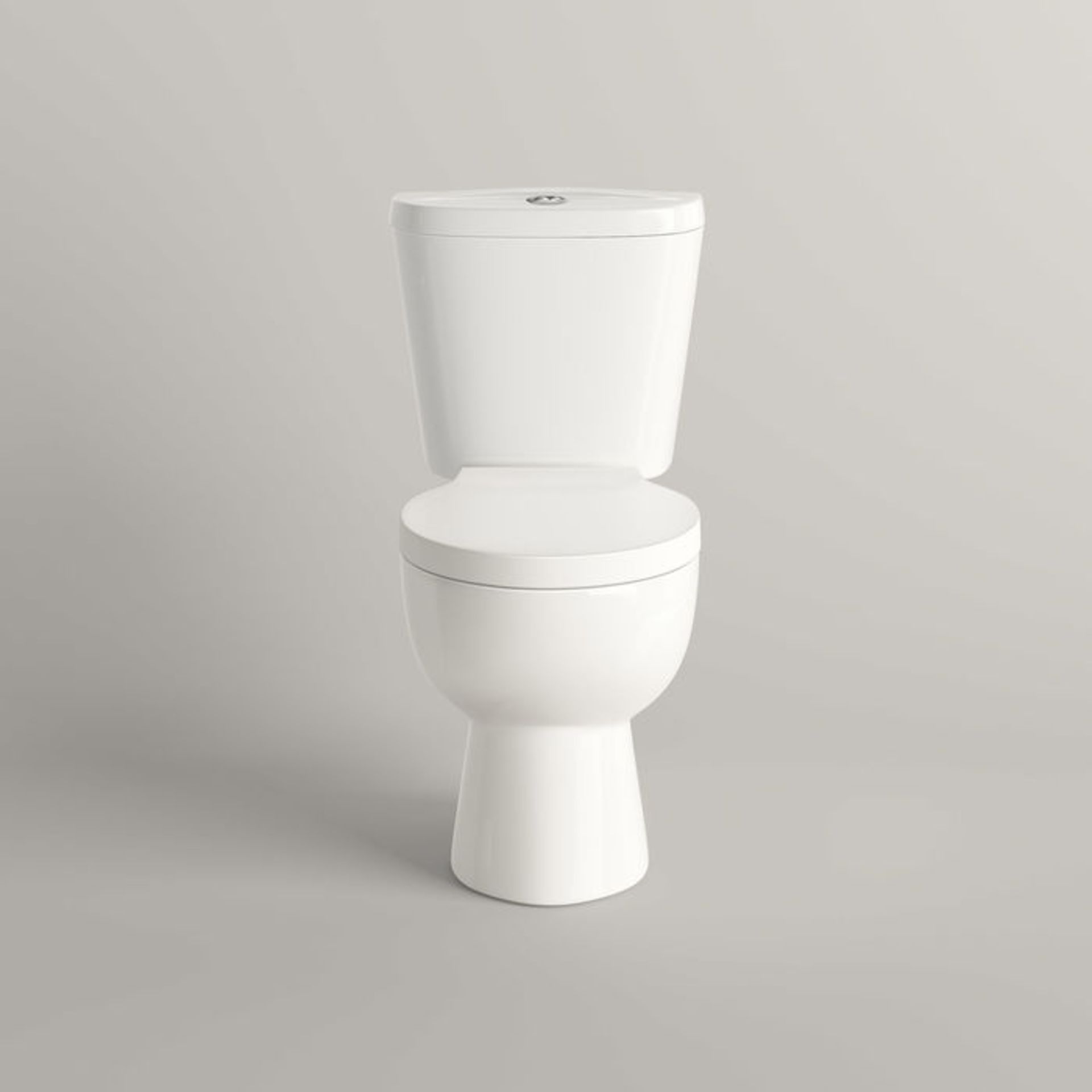 (AH26) Quartz Close Coupled Toilet. We love this because it is simply great value! Made from White - Image 3 of 4