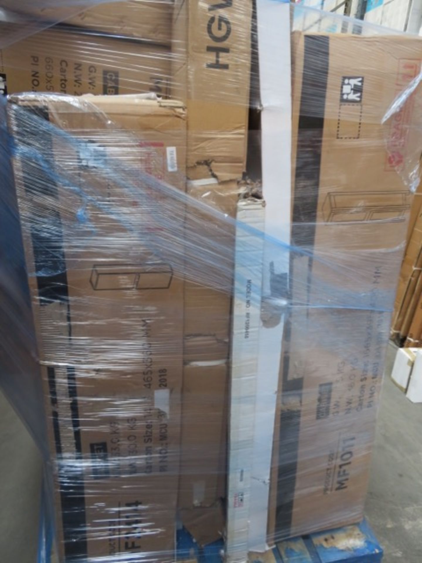 (K2) PALLET TO CONTAIN 11 X ITEMS OF VARIOUS BATHROOM STOCK - TO INCLUDE: VANITY UNIT, CHROME - Image 3 of 3