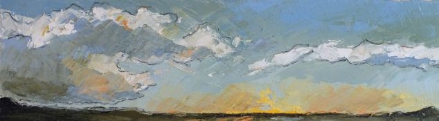 New Dawn (2017) Original landscape oil painting on linen