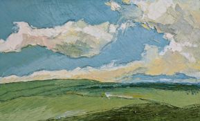 Motion (2017) Original landscape oil painting on linen