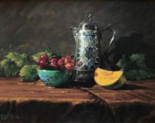 Peter Munro Contemporary Scottish B 1954 Exhib RSA Still Life